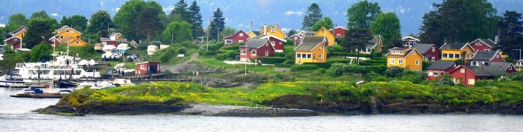 Beautiful Oslo View From Cruise